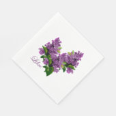 Lilacs Paper Napkins Serviette (Ecke)