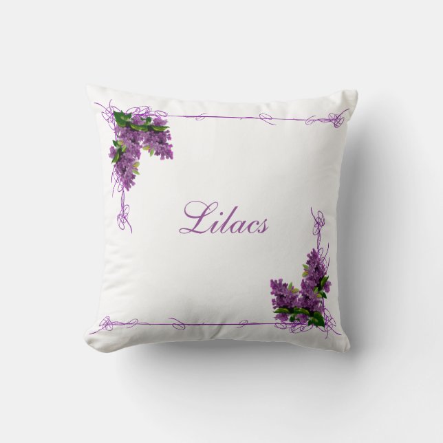 Lilacs Pillow Kissen (Vorderseite)