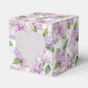 Lilacs Print Party Leckerei Box Geschenkschachtel