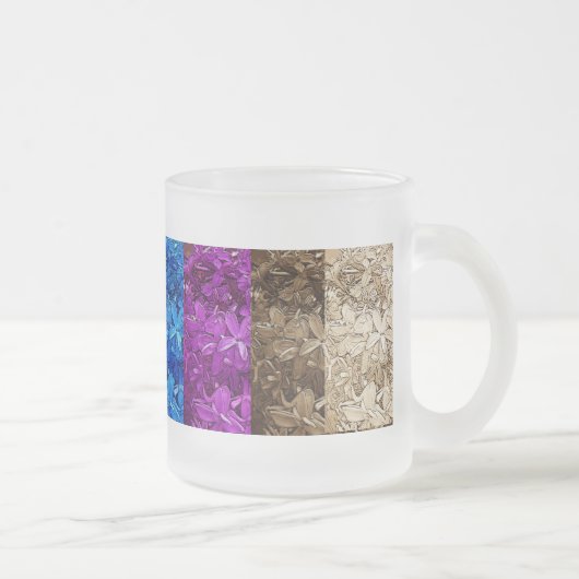 Lilacs - Regenbogen Mattglastasse (Rechts)