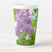Lilacs Sprichwörter 3:7 Latte Tasse (Vorderseite)