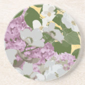 Lilacs und Dogwood Getränkeuntersetzer (Vorne)