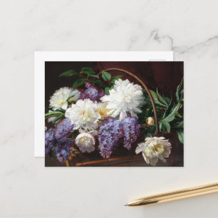 Lilacs und Torbäume Kunst des Blumenhandels Postkarte