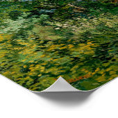 Lilacs, Vincent van Gogh Poster (Ecke)