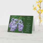 Lilacs zum Muttertag Karte (Gelbe Blume)