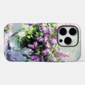Lilafarbener Lavendel-Blütenstrauß Case-Mate iPhone Hülle (Rückseite (Horizontal))