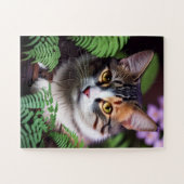 Lilah, die Tortoiseshell: Eine hübsche Katze Puzzle (Horizontal)