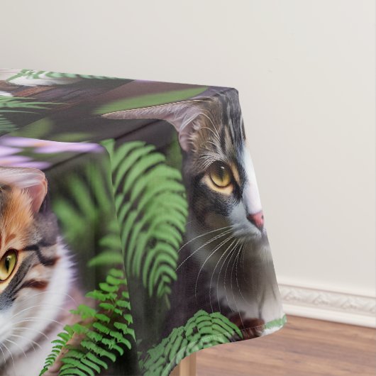 Lilah, die Tortoiseshell: Eine hübsche Katze Tischdecke (Beispiel)
