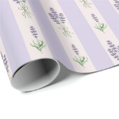 Lilamuster Geschenkpapier (Rolleneckpunkt)