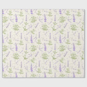 Lilamuster-Wrapierpapier Geschenkpapier (Flach)