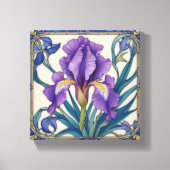 Lilane Iris Pracht Leinwanddruck (Vorderseite)