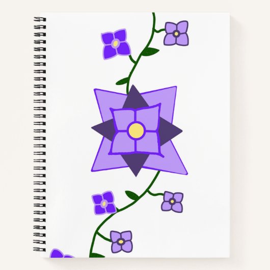 LilaProjekte Botanisches Notizbuch (Vorderseite)
