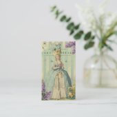 Lilas au printemps, auf Elfenbein, Visitenkarte (Stehend Vorderseite)