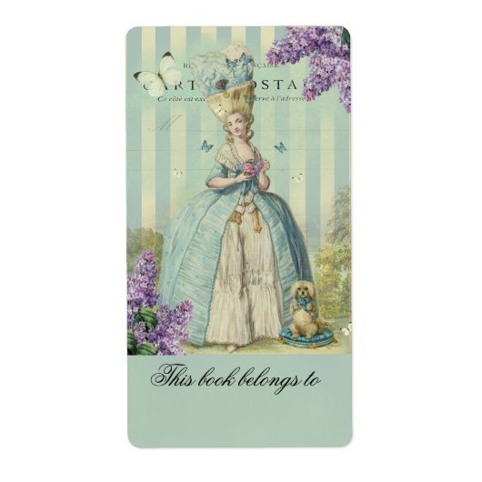 Lilas au printemps, Buchzeichen (Vorne)