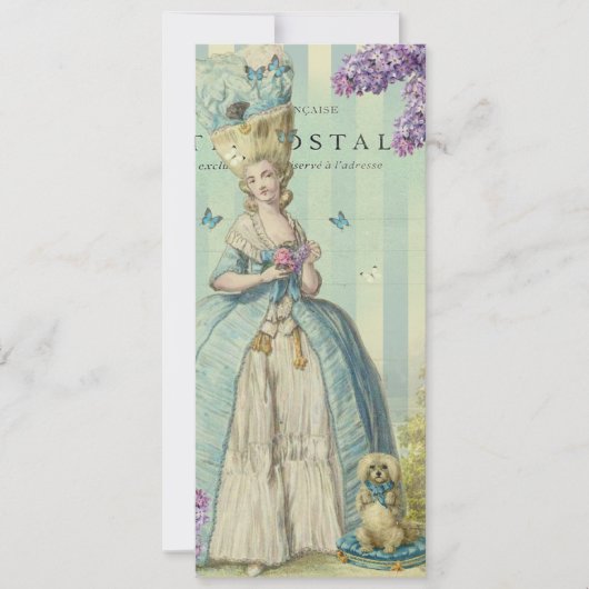 Lilas au printemps einladung (Vorderseite)