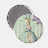 Lilas au printemps magnet (Vorderseite/Rückseite)