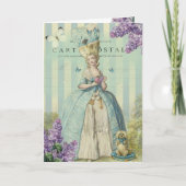 Lilas au printemps, mütter dat karte (Vorderseite)