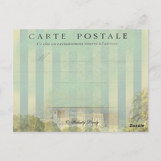 Lilas au printemps postkarte (Rückseite)