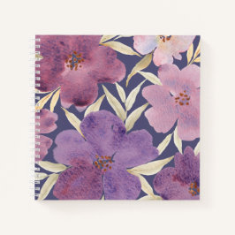Lilas en acuarela  notizblock
