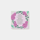 Lilas Post-it Klebezettel (Vorderseite)