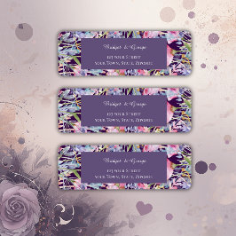 lilas romantische bunt Wildblume Grün