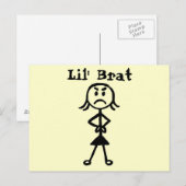 Lil'Brat, Postkarten (Vorne/Hinten)