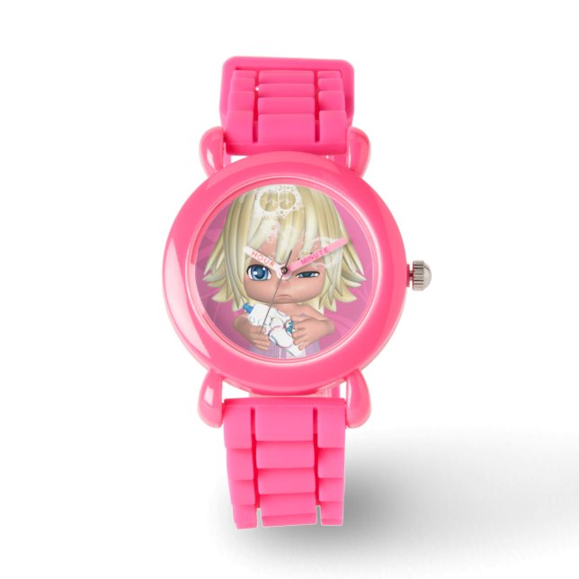 LilCutie2 Glitzer Watch Armbanduhr (Vorderseite)