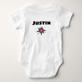 Lil'firecracker Baby Bodysuit Strampler (Rückseite)