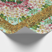 Lilflormth Monogramm (30 Fuß) Geschenkpapier (Ecke)