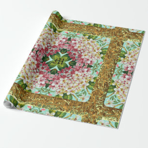 Lilflormth Monogramm (30 Fuß) Geschenkpapier