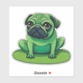 Lili Mops Aufkleber (Blatt)