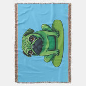 Lili Mops Decke (Vorderseite Vertikal)