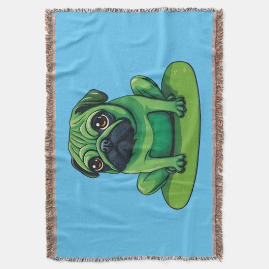 Lili Mops Decke (Vorderseite Vertikal)