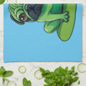 Lili Mops Geschirrtuch (Gefaltet)