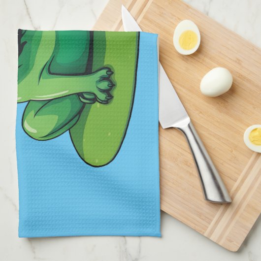 Lili Mops Geschirrtuch (Viertel Falte)