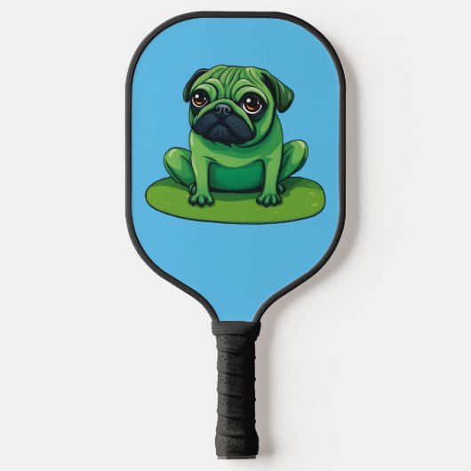 Lili Mops Pickleball Schläger (Vorderseite)