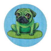 Lili Mops Schneidebrett (Vorderseite)