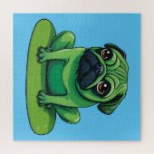 Lili Pug Puzzle (Horizontal)