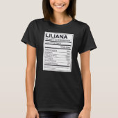 Liliana Ernährungs-Information-Problem Lösung hart T-Shirt (Vorderseite)
