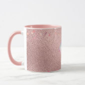 Lilibet Monogram Rosegold Floral fit for Princess Tasse (Links)