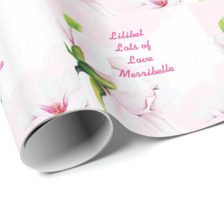 Lilibet Named Gift Wrap - verschiedene Designs Geschenkpapier