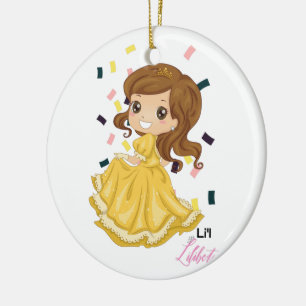 Lilibet nannte Golden Princess Girl Gifts Keramik Ornament