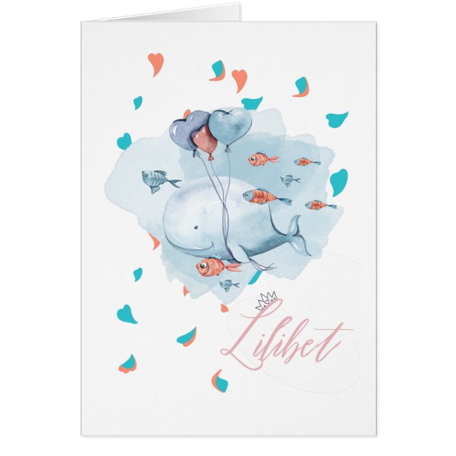 Lilibet nannte magische WALE-Geschenke für Mädchen (Vorne)