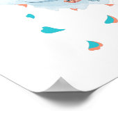 Lilibet nannte magische WALE-Geschenke für Mädchen Poster (Ecke)