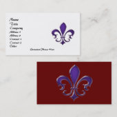 LILIE 1 VISITENKARTE (Vorne/Hinten)