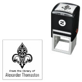 Lilie #26 "From the Library of" Permastempel (Beispiel)