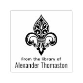 Lilie #26 "From the Library of" Permastempel (Design)