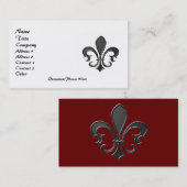 LILIE 2 VISITENKARTE (Vorne/Hinten)