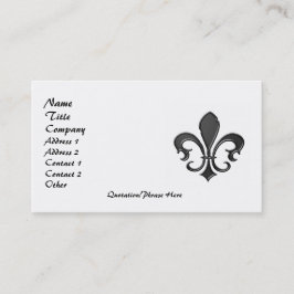 LILIE 2 VISITENKARTE