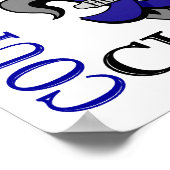 Lilie 3 Kolonkarzinom Poster (Ecke)